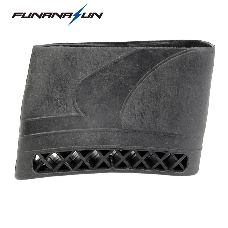 Slip On Recoil Pad Black Rubber Shotgun Gun Rifle Buttstock Protector Accessory