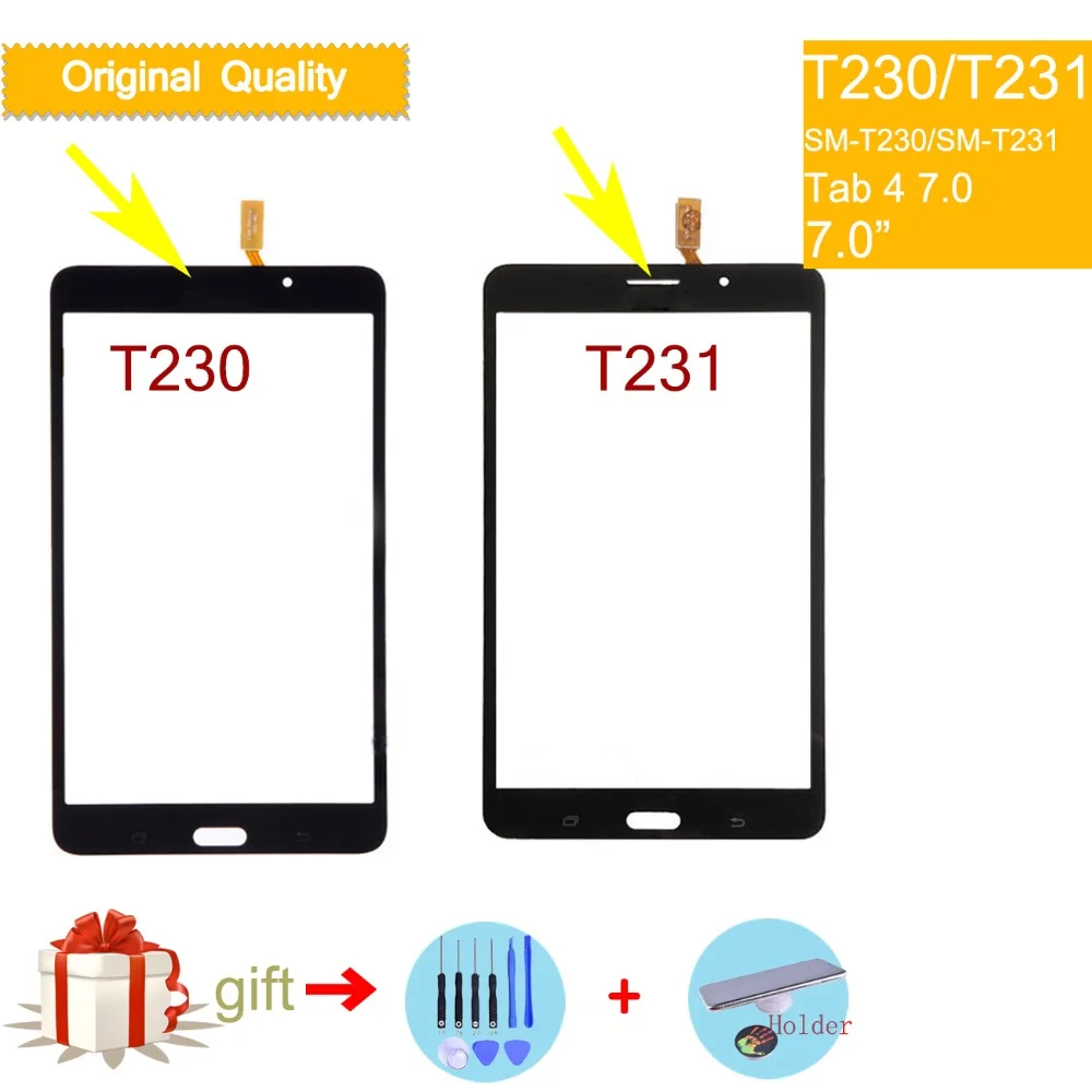 For Samsung Galaxy Tab 4 7.0 SM-T231 T231 LTE T235 Wifi SM-T230 T230 Touch Screen Digitizer Front Glass Panel Sensor Touchscreen
For Samsung Galaxy Tab 4 7.0 SM-T231 T231 LTE T235 Wifi SM-T230 T230 Touch Screen Digitizer Front Glass Panel Sensor Touchscreen
