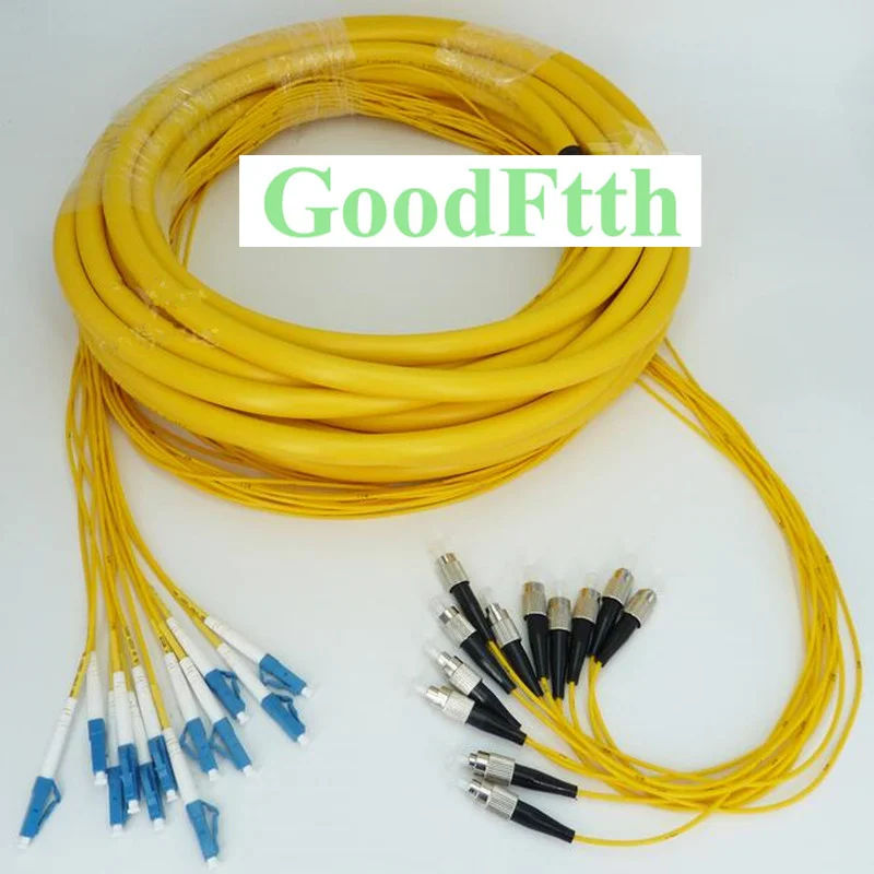 Patch Cord Jumper FC-LC UPC FC/UPC-LC/UPC SM 12 Cores Fibers Trunk Breakout 2.0mm GoodFtth 100-500m
Patch Cord Jumper FC-LC UPC FC/UPC-LC/UPC SM 12 Cores Fibers Trunk Breakout 2.0mm GoodFtth 100-500m