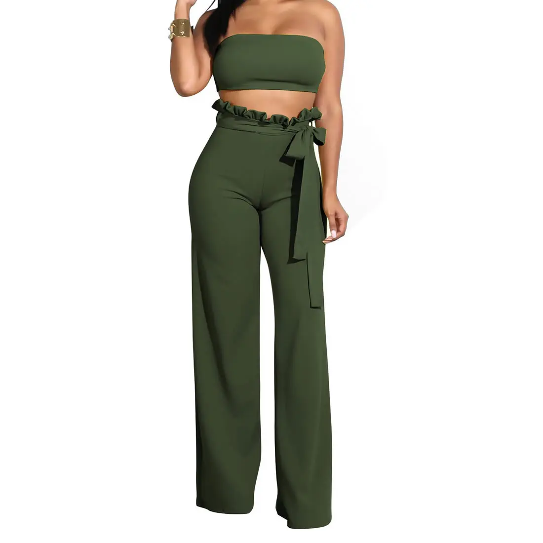 Crop Top Night Club Set Tibetan Backless Off Shoulder Wrapped Chest And Long Trousers Ywo Piece Set Womens Sexy Two Piece Outfit
Crop Top Night Club Set Tibetan Backless Off Shoulder Wrapped Chest And Long Trousers Ywo Piece Set Womens Sexy Two Piece Outfit