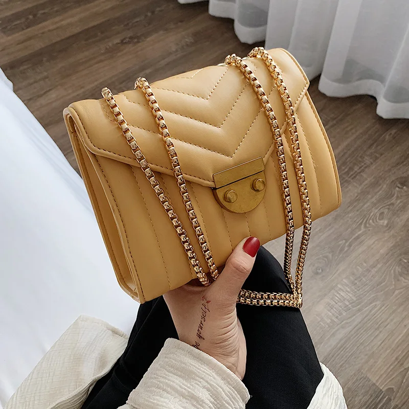 Solid Color Chain Pu Leather Crossbody Bags For Women 2019 Small Shoulder Messenger Bag Lady Lock Handbags and Purses Hand Bag
Solid Color Chain Pu Leather Crossbody Bags For Women 2019 Small Shoulder Messenger Bag Lady Lock Handbags and Purses Hand Bag