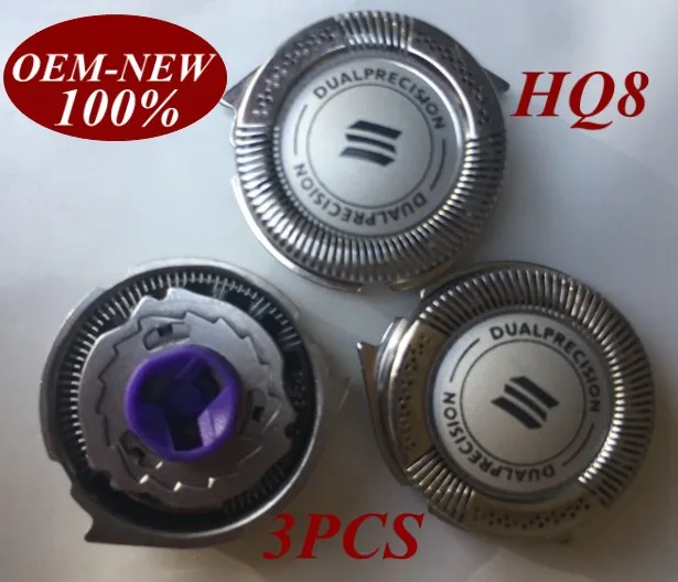 3Pcs HQ8 Replacement Head razor blade for Norelco Philips Shaver HQ7890 HQ8445 HQ8825 HQ8845 HQ8865 HQ8875 HQ8885 HQ8893 HQ6075
3Pcs HQ8 Replacement Head razor blade for Norelco Philips Shaver HQ7890 HQ8445 HQ8825 HQ8845 HQ8865 HQ8875 HQ8885 HQ8893 HQ6075