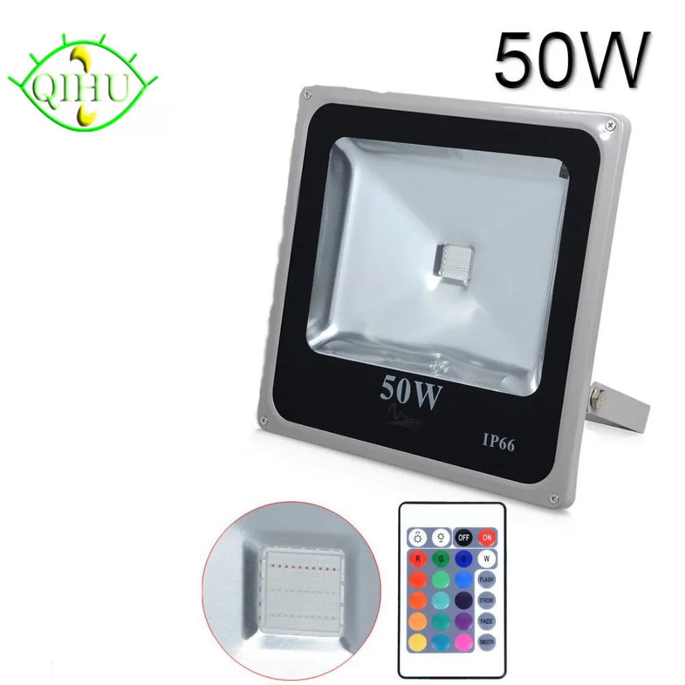 RGB LED Flood Light 10W 20W 30W 50W LED Exterior Spotlight IP65 LED Outdoor Light Reflector Spot Floodlight Remote Controller
RGB LED Flood Light 10W 20W 30W 50W LED Exterior Spotlight IP65 LED Outdoor Light Reflector Spot Floodlight Remote Controller