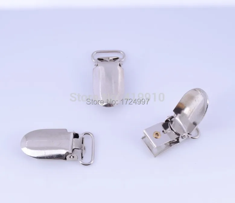 10pcs Lead Free Metal Suspender Pacifier Clips With Plastic Ribbon Craft Sewing Tool 18x39mm B2735
10pcs Lead Free Metal Suspender Pacifier Clips With Plastic Ribbon Craft Sewing Tool 18x39mm B2735