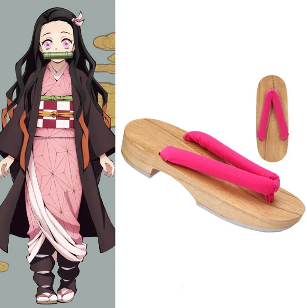 Demon Slayer: Kimetsu no Yaiba Kamado Nezuko Shoes Men Japan geta Anime women Cosplay Canvas Shoes 
Demon Slayer: Kimetsu no Yaiba Kamado Nezuko Shoes Men Japan geta Anime women Cosplay Canvas Shoes