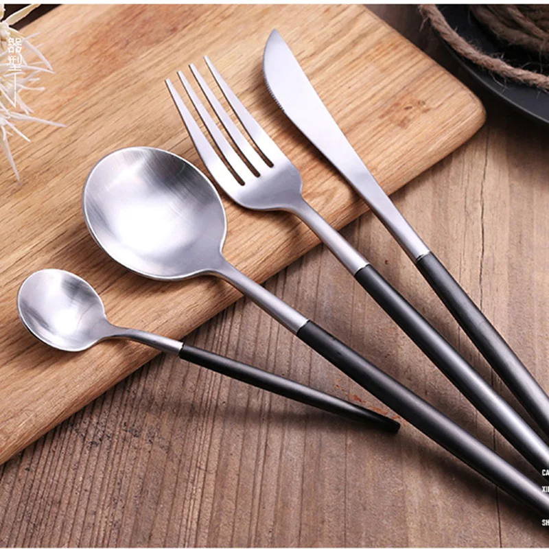Hoomall Stainless Steel Cutlery Western Dinner Set Christmas Party Silverware Dinnerware Home Kitchen Tableware Set Dropshipping
Hoomall Stainless Steel Cutlery Western Dinner Set Christmas Party Silverware Dinnerware Home Kitchen Tableware Set Dropshipping