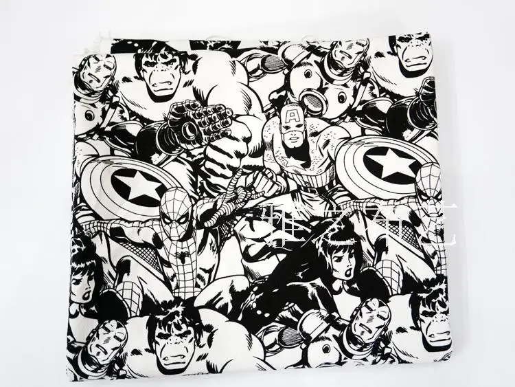 90*145cm printed The Avengers DIY handmade patchwork Canvas fabric cloth home textile Sewing DIY Tablecloth Sofa Cover
90*145cm printed The Avengers DIY handmade patchwork Canvas fabric cloth home textile Sewing DIY Tablecloth Sofa Cover