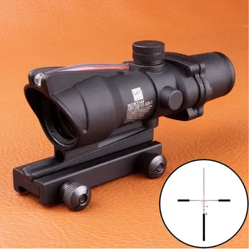 Hunting ACOG 4X32 Scope Real Fiber Source Red Green Orange Illuminated Scope Black Tan Color Tactical Riflescope for Rifle
Hunting ACOG 4X32 Scope Real Fiber Source Red Green Orange Illuminated Scope Black Tan Color Tactical Riflescope for Rifle