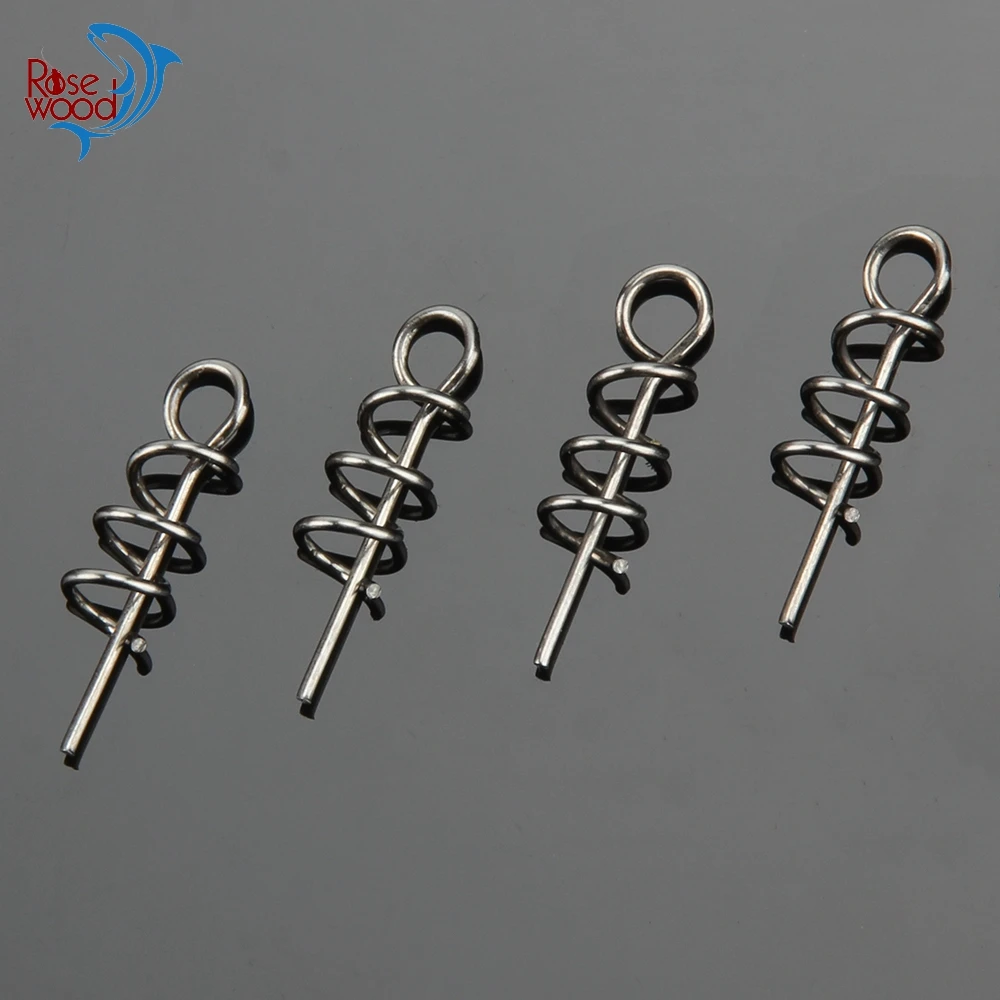 RoseWood 14mm Fixed Soft Bait Connector Spring Lock Pin Crank Hook Pins Latch Fishing Accessories Pesca 50pcs/Lot
RoseWood 14mm Fixed Soft Bait Connector Spring Lock Pin Crank Hook Pins Latch Fishing Accessories Pesca 50pcs/Lot