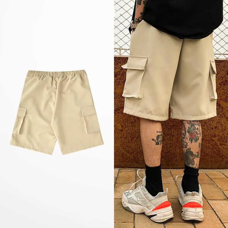 2019 Summer Fashion Big Pocket Retro Overalls Shorts Men Skateboard Hip Hop Old School Ins Style Casual Wear Khaki Men's Shorts
2019 Summer Fashion Big Pocket Retro Overalls Shorts Men Skateboard Hip Hop Old School Ins Style Casual Wear Khaki Men's Shorts