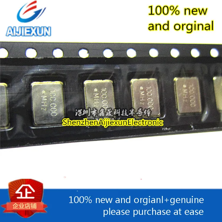 10Pcs 100% New and original 7050 100M 4P SMD active crystal oscillator 100MHZ 4pin oscillator 5x7 SMD OSC Bell vibrati in stock
10Pcs 100% New and original 7050 100M 4P SMD active crystal oscillator 100MHZ 4pin oscillator 5x7 SMD OSC Bell vibrati in stock