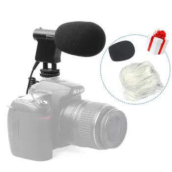 BOYA BY-VM01 Shotguns Directional Condenser Recording Video Microphone for Nikon D3300 Canon EOS T6i Sony A9 DSLR 
BOYA BY-VM01 Shotguns Directional Condenser Recording Video Microphone for Nikon D3300 Canon EOS T6i Sony A9 DSLR
