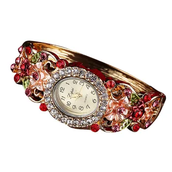 Watch women wrist Fashion luxury Ladie Diamond Modern Pastoral Flowers Temperament Charm watches Hot-selling relogio feminino A3
Watch women wrist Fashion luxury Ladie Diamond Modern Pastoral Flowers Temperament Charm watches Hot-selling relogio feminino A3