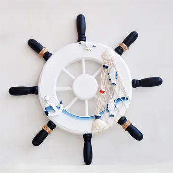 Cute White Wooden Rudder Figurine Wall Hanging Ornament Home Decoration Accessories Modern Mediterranean Sea Style Decor
Cute White Wooden Rudder Figurine Wall Hanging Ornament Home Decoration Accessories Modern Mediterranean Sea Style Decor