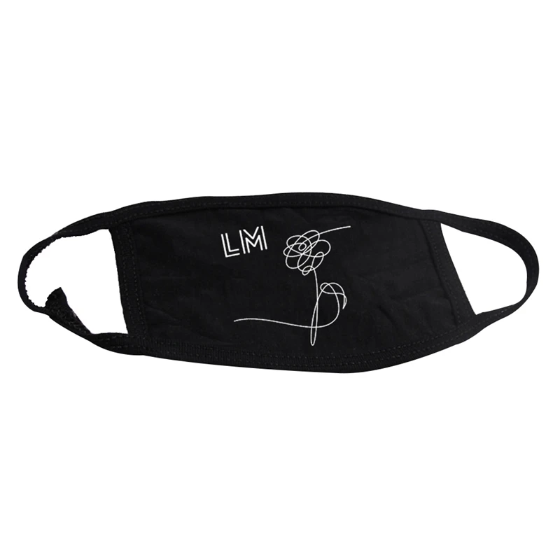 KPOP BTS Mouth Mask Love Myself Face Respirator Muffle SUGA JIN J-HOPE JUNG KOOK Unisex Bangtan Boys New Face Cotton Masks
KPOP BTS Mouth Mask Love Myself Face Respirator Muffle SUGA JIN J-HOPE JUNG KOOK Unisex Bangtan Boys New Face Cotton Masks
