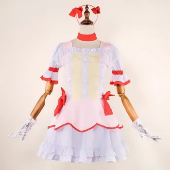 Halloween Costumes for Women Small round Maid Anime Cosplay Costume Magical Girl's Madoka Kaname fragrant Princess Dress
Halloween Costumes for Women Small round Maid Anime Cosplay Costume Magical Girl's Madoka Kaname fragrant Princess Dress
