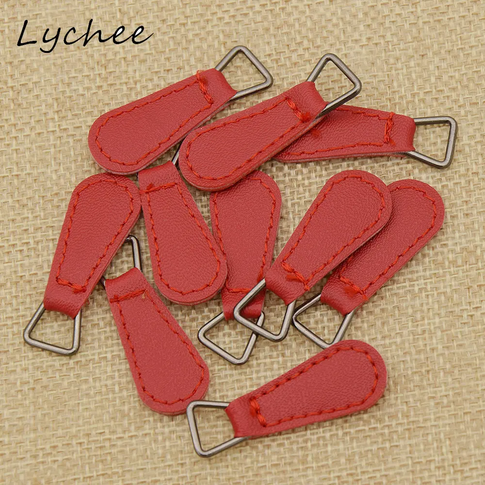 Lychee 10pcs Colorful Geometric Tags Faux PU Leather Zipper For DIY Handmade Craft Bag Garment Zipper Components
Lychee 10pcs Colorful Geometric Tags Faux PU Leather Zipper For DIY Handmade Craft Bag Garment Zipper Components