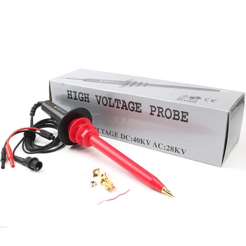 DC 40KV AC 28KV 1000Mohm Input 1000:1 Multimeter High Voltage Probe Multimeter Test Leads Free Shipping
DC 40KV AC 28KV 1000Mohm Input 1000:1 Multimeter High Voltage Probe Multimeter Test Leads Free Shipping