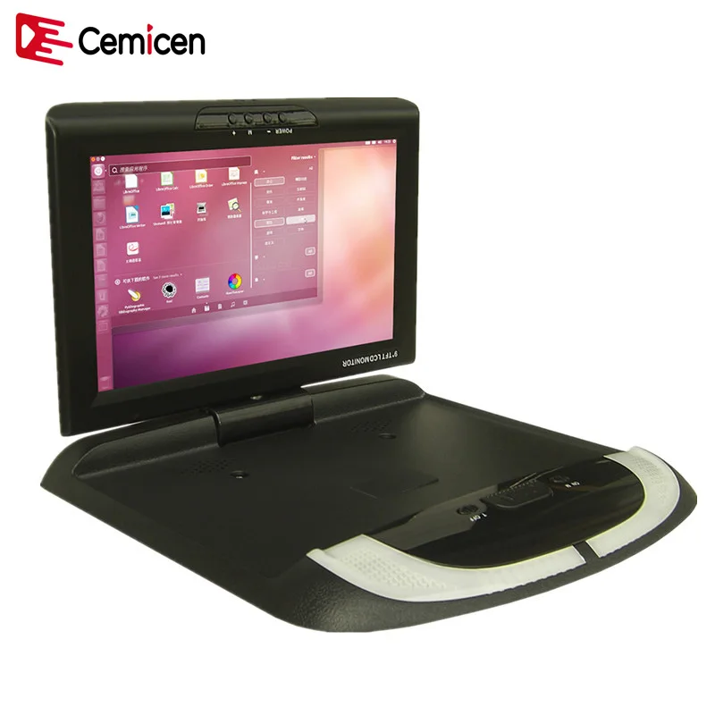 Cemicen 9 Inch 800*480 Car Roof Mount LCD Color Monitor Flip Down Screen Overhead Multimedia Video Ceiling Roof mount TV Display
Cemicen 9 Inch 800*480 Car Roof Mount LCD Color Monitor Flip Down Screen Overhead Multimedia Video Ceiling Roof mount TV Display