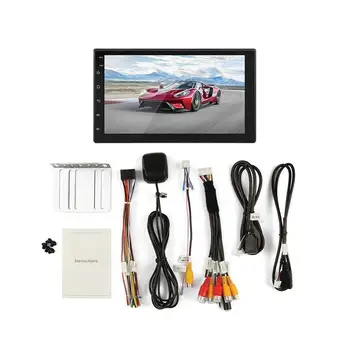 Adeeing 7'' Android 8.1 Double 2 DIN 16G Quad Core GPS Car Stereo MP5 Player FM + Rear Camera Autoradio автомагнитола
Adeeing 7'' Android 8.1 Double 2 DIN 16G Quad Core GPS Car Stereo MP5 Player FM + Rear Camera Autoradio автомагнитола