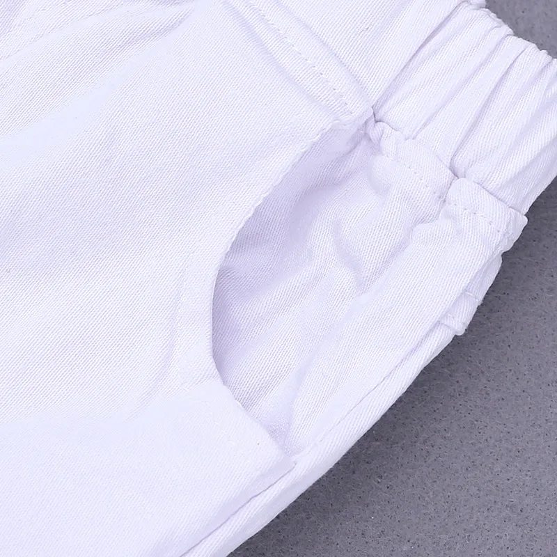 2018 Kids Outfit Fashion Children Clothing Sets Summer Girls Suit Off Shoulder Tops Denim Shorts Hairband 3Pcs Baby Girl Clothes (3)