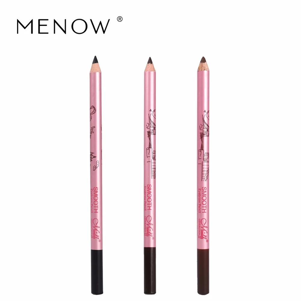 Menow Brand Hot Selling Comb With Eyebrow Pencil Waterproof And Sweat Multicolor Eyebrow Pencil EyelinerP13021
Menow Brand Hot Selling Comb With Eyebrow Pencil Waterproof And Sweat Multicolor Eyebrow Pencil EyelinerP13021