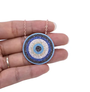 luxury 32mm big round pendant Top quality Rose Gold Color Multicolor and Multishape CZ Pendant Necklace
luxury 32mm big round pendant Top quality Rose Gold Color Multicolor and Multishape CZ Pendant Necklace