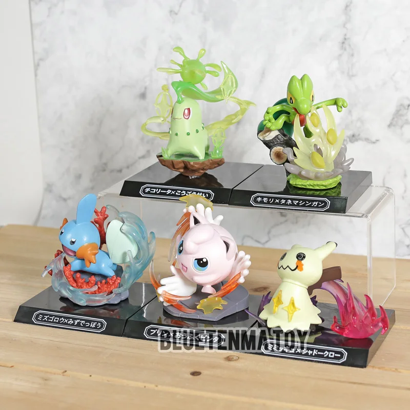 Anime Skill Museum Chikorita Treecko Mudkip Mimikyu Jigglypuff Action Figures Toys For Children Kid Boy Gift
Anime Skill Museum Chikorita Treecko Mudkip Mimikyu Jigglypuff Action Figures Toys For Children Kid Boy Gift