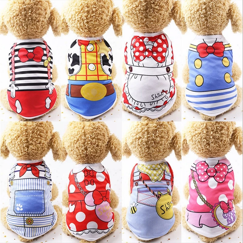 Cartoon Pet Dog Clothes for Dog Summer Puppy Vest Clothing for Small Dogs Chihuahua Yorkshire Shirt Pet T-shirt Cat Costume 6c4Q
Cartoon Pet Dog Clothes for Dog Summer Puppy Vest Clothing for Small Dogs Chihuahua Yorkshire Shirt Pet T-shirt Cat Costume 6c4Q