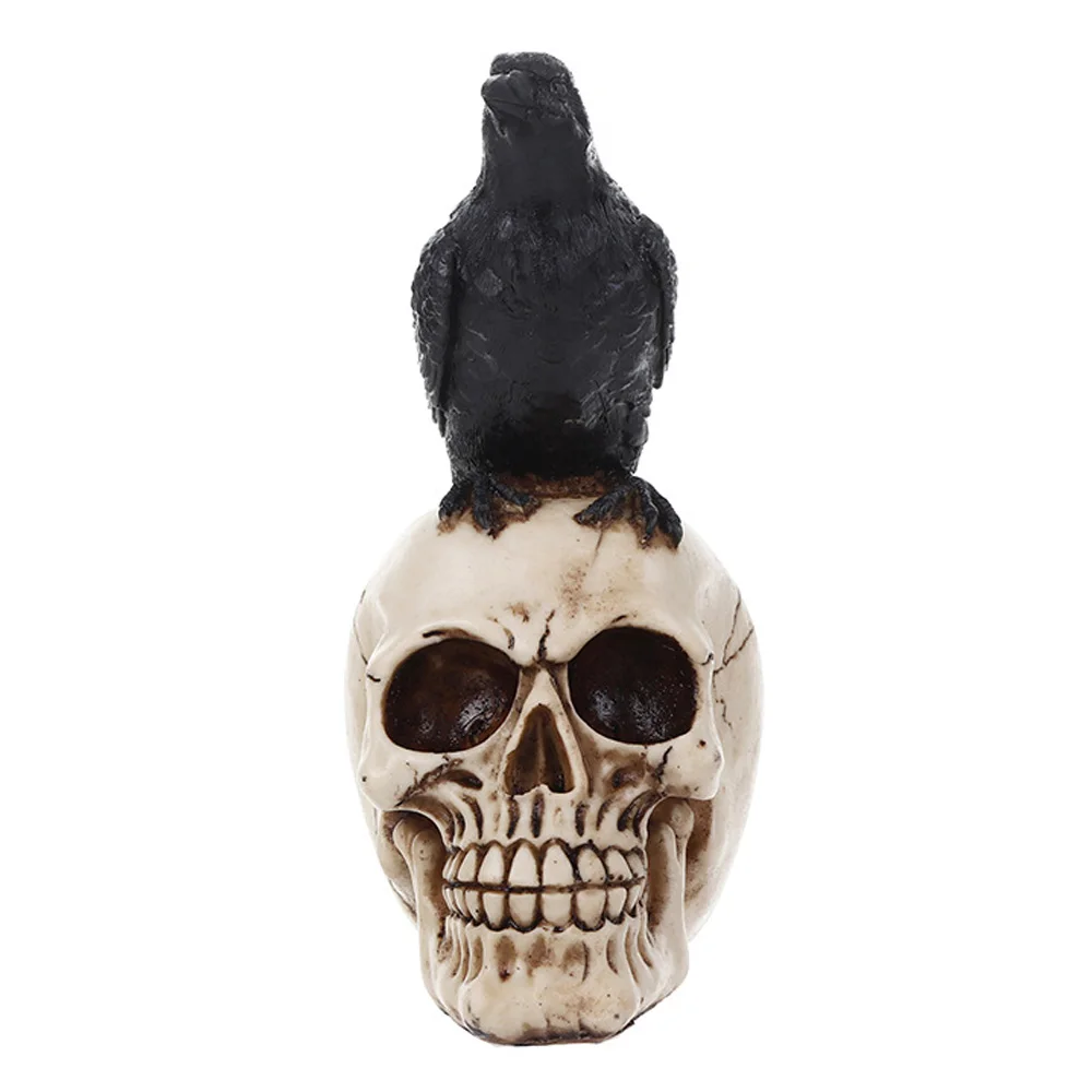 Resin Craft Statues For Decoration Skull Crow Skull Fashion Home Decor Creative Statue Personalized Ornaments Dropshipping
Resin Craft Statues For Decoration Skull Crow Skull Fashion Home Decor Creative Statue Personalized Ornaments Dropshipping
