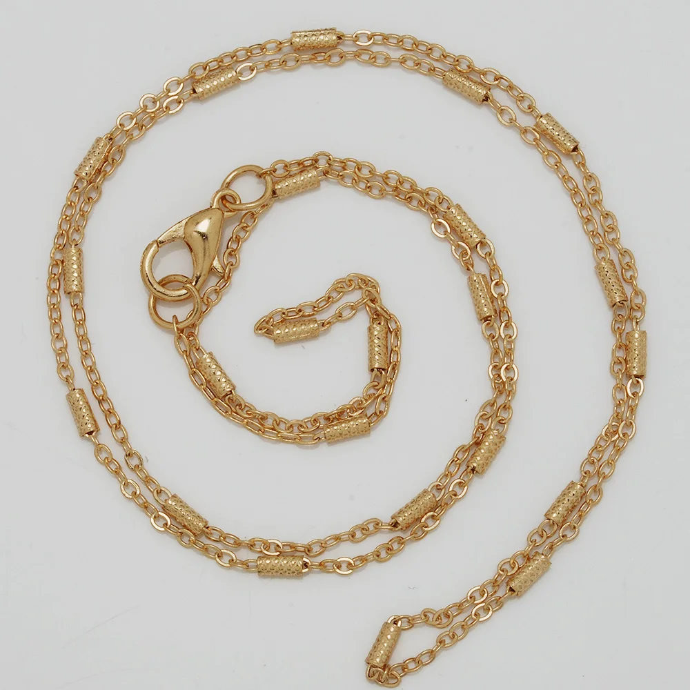 New Design Copper Tube Chain Necklace 18'' Length Rose Gold Plated Finishing Chain for Christmas Gifts-10054306
New Design Copper Tube Chain Necklace 18'' Length Rose Gold Plated Finishing Chain for Christmas Gifts-10054306