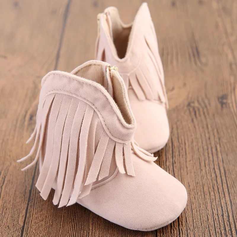 2018 Newborn Baby Girl Boy Kids Solid Winter Warm Shoes Fringe boot Infant Toddler Soft Soled Anti-slip Snow Boots 0-18M
2018 Newborn Baby Girl Boy Kids Solid Winter Warm Shoes Fringe boot Infant Toddler Soft Soled Anti-slip Snow Boots 0-18M