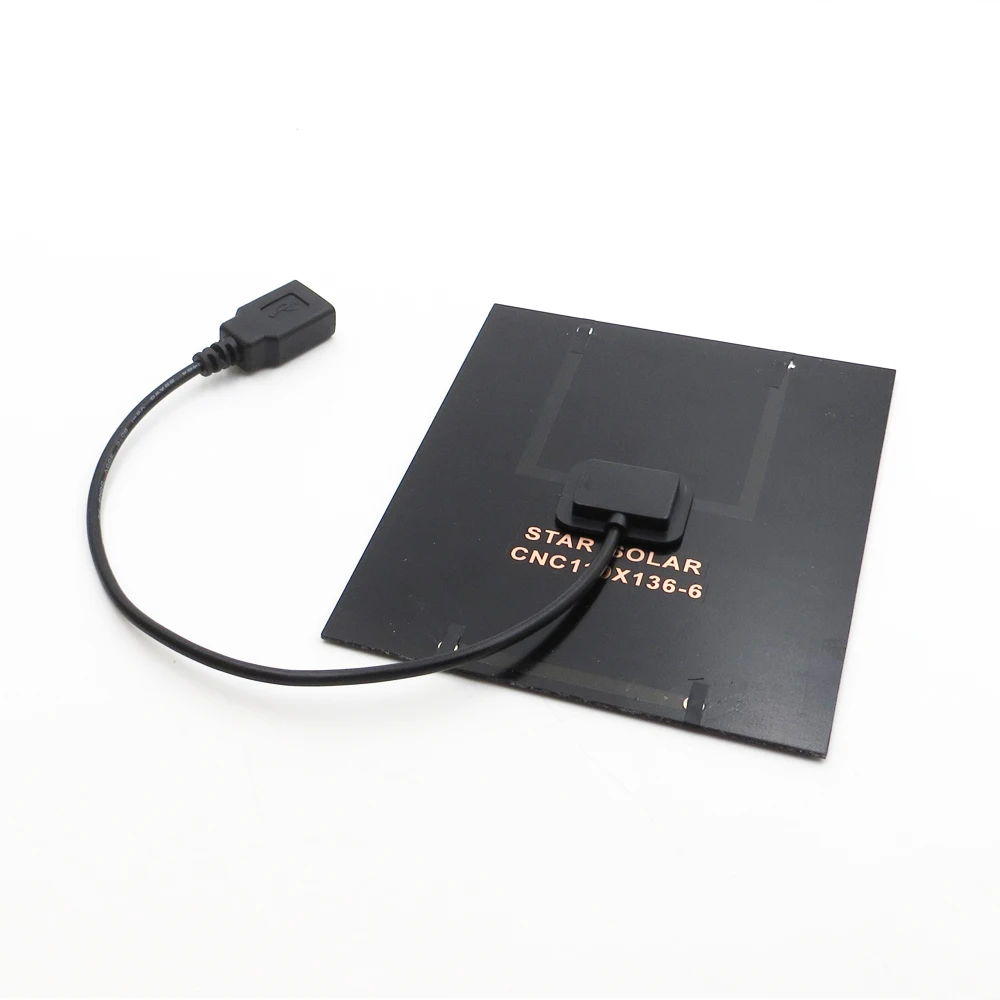 Solar Panel 2W 6V Solar Cell DIY Module Solar Portable Charger for USB 5V Output Mobile Phone Power Bank outdoor charger
Solar Panel 2W 6V Solar Cell DIY Module Solar Portable Charger for USB 5V Output Mobile Phone Power Bank outdoor charger
