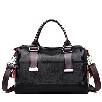 Vintage Leather Shoulder Bags Belt Women Handbags for Ladies Top-Handle Bag Female Casual Large Black Brown Tote Messenger Bags
Vintage Leather Shoulder Bags Belt Women Handbags for Ladies Top-Handle Bag Female Casual Large Black Brown Tote Messenger Bags