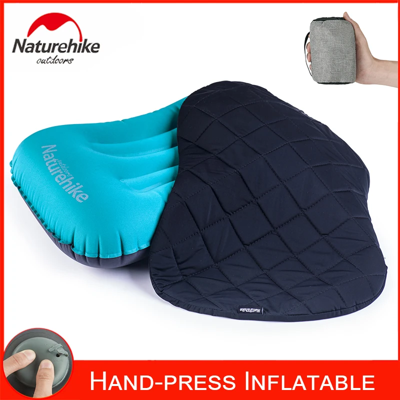 Naturehike New Upgraded Portable Camping Pillow Hand-press Inflating Air Pillow Ultralight Compact Backpacking Travel Pillows
Naturehike New Upgraded Portable Camping Pillow Hand-press Inflating Air Pillow Ultralight Compact Backpacking Travel Pillows