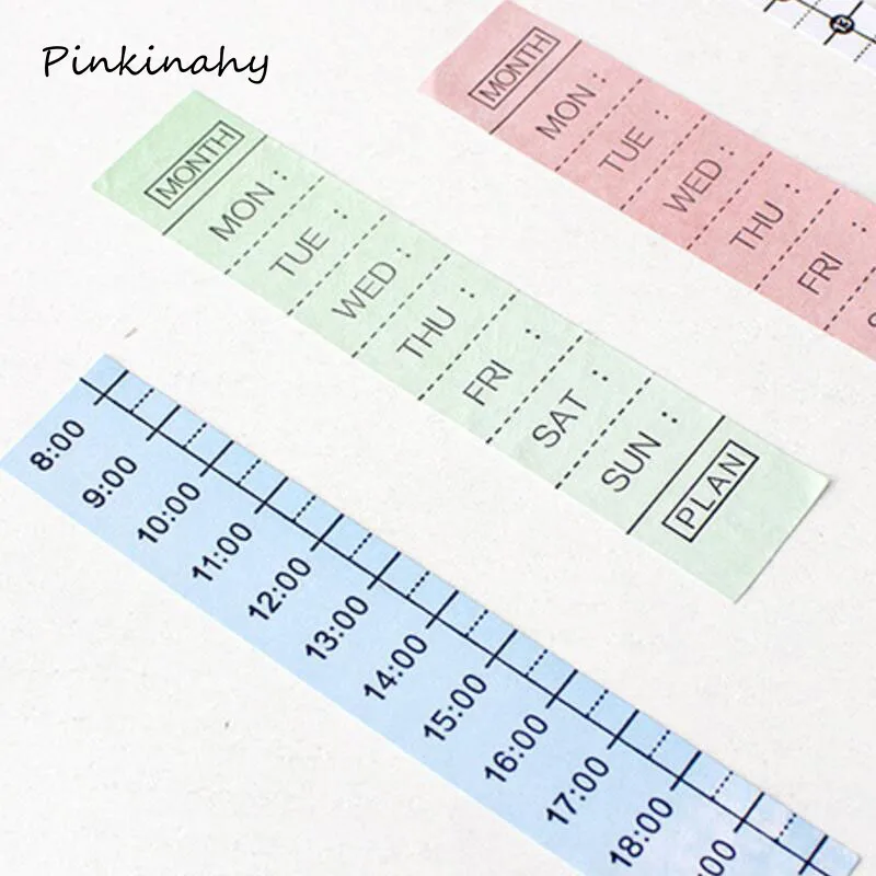 3Sheets/Lot Time Week Plan Paper Sticker DIY Multifunction Decoration Stationery Stickers Office School Supplies
3Sheets/Lot Time Week Plan Paper Sticker DIY Multifunction Decoration Stationery Stickers Office School Supplies