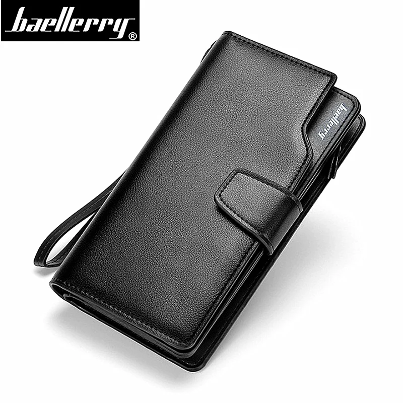 Baellerry Top Quality Leather Men Wallets Brand Design Long Zipper Wallet Men Card Holder Casual Male Clutch Coin Purse Carteira
Baellerry Top Quality Leather Men Wallets Brand Design Long Zipper Wallet Men Card Holder Casual Male Clutch Coin Purse Carteira