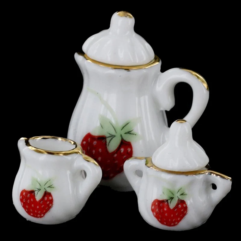 HOT SALE 1/12 Dollhouse Miniature Dining Ware Porcelain Tea Set 15pc Strawberry Pattern
HOT SALE 1/12 Dollhouse Miniature Dining Ware Porcelain Tea Set 15pc Strawberry Pattern