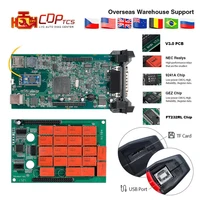 CDP TCS WOW CDP pro Bluetooth 2015.R3 keygen/2016.R1 activate V3.0 NEC 9241A obd2 scanner car truck diagnostic tool as multidiag image