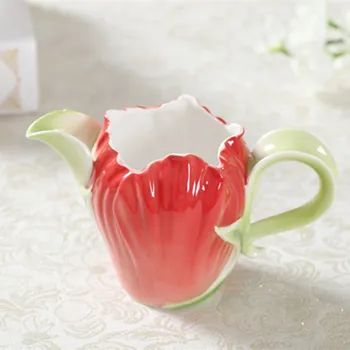 New Colored Enamel Coffee Milk Pot Ceramic Flower Kettle Creative Bone China Drinkware
New Colored Enamel Coffee Milk Pot Ceramic Flower Kettle Creative Bone China Drinkware