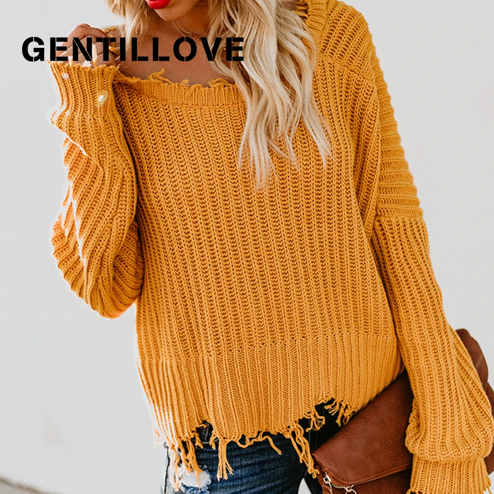 Gentillove Women Sexy Long Sleeve V Neck Solid Backless Loose Sweater 2019 Fashion Autumn Crop Tops Knitted Casual Pullover New
Gentillove Women Sexy Long Sleeve V Neck Solid Backless Loose Sweater 2019 Fashion Autumn Crop Tops Knitted Casual Pullover New
