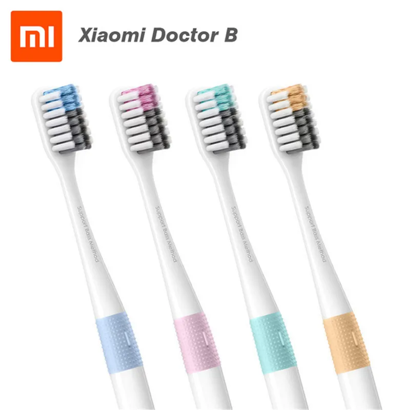 Original Xiaomi Doctor B Toothbrush Deep Clean Bass Method Sandwish-bedded Brush Wire 4 Colors Including Travel Box Tooth D5
Original Xiaomi Doctor B Toothbrush Deep Clean Bass Method Sandwish-bedded Brush Wire 4 Colors Including Travel Box Tooth D5