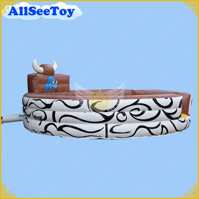 Inflatable Bull Ride Bouncer,Mechanical Rodeo Bull Riding Mat,Mechanical Bull Mattress ,Machine PVC pad for Kids Adults Playing
Inflatable Bull Ride Bouncer,Mechanical Rodeo Bull Riding Mat,Mechanical Bull Mattress ,Machine PVC pad for Kids Adults Playing