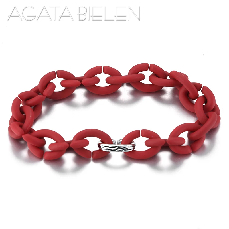 2019 Summer New 925 Sterling Silver Lucky Bead Crimson Rubber X Bracelet Bangles for Women European Style Charm Jewelry Gift
2019 Summer New 925 Sterling Silver Lucky Bead Crimson Rubber X Bracelet Bangles for Women European Style Charm Jewelry Gift