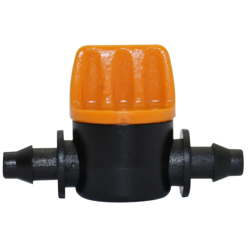 Mini Valve With 4/7Mm Hose Garden Irrigation Barbed Water Flow Control Valve Agriculture Tools Drip Irrigation Fittings 10 Pcs
Mini Valve With 4/7Mm Hose Garden Irrigation Barbed Water Flow Control Valve Agriculture Tools Drip Irrigation Fittings 10 Pcs