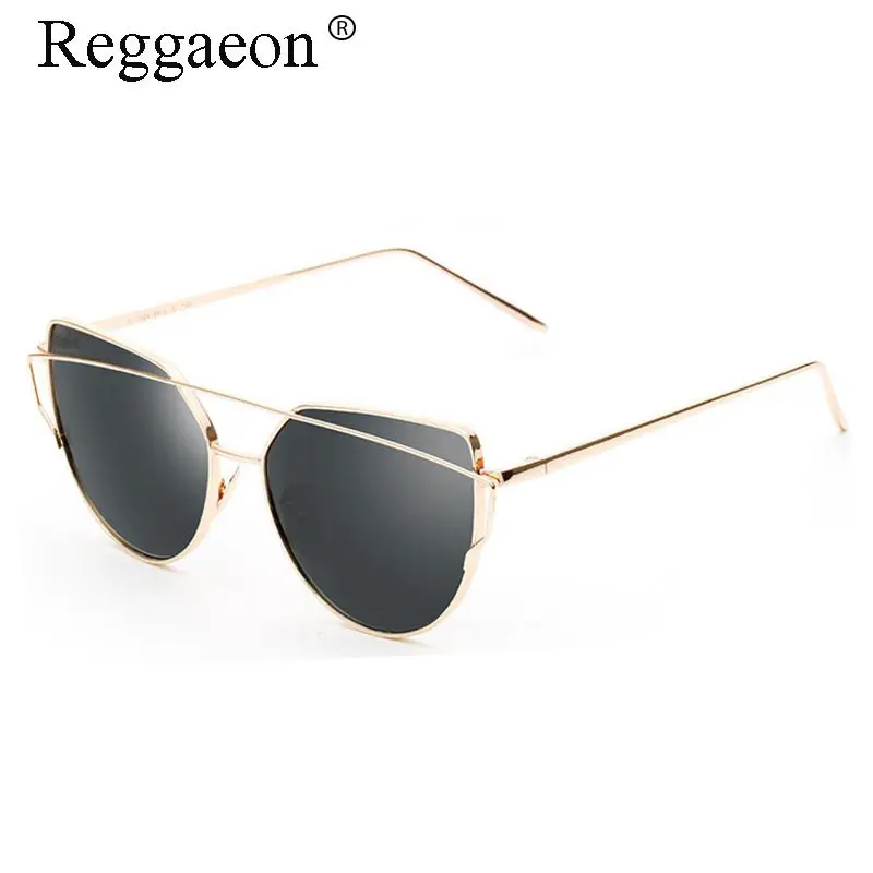 Mirror Flat Lense Women Cat Eye Sunglasses Classic Brand Designer Twin-Beams Rose Gold Frame Sun Glasses for Female Oculos de
Mirror Flat Lense Women Cat Eye Sunglasses Classic Brand Designer Twin-Beams Rose Gold Frame Sun Glasses for Female Oculos de