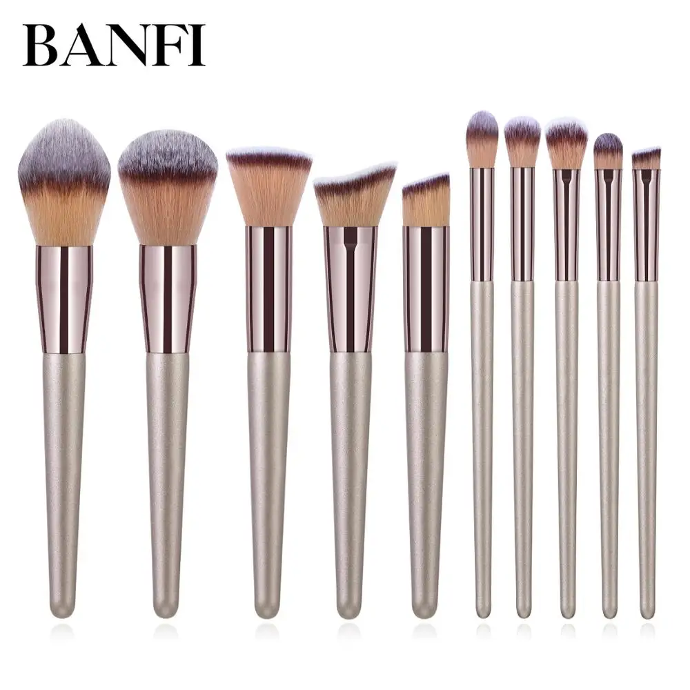Makeup Brushes Cosmetic Brush Soft Blending Powder 10 Type Foundation Blush Make Up Brush Eyeshadow Cosmetics Tool
Makeup Brushes Cosmetic Brush Soft Blending Powder 10 Type Foundation Blush Make Up Brush Eyeshadow Cosmetics Tool