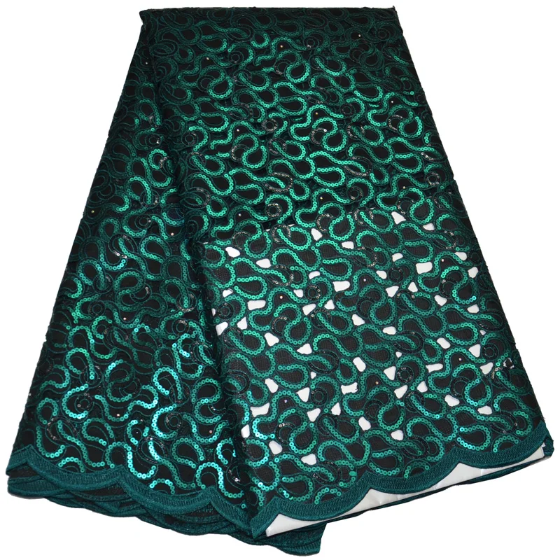 (5yards/pc) high quality deep green African handcut organza lace fabric with shining sequins embroidery for party dress OP72
(5yards/pc) high quality deep green African handcut organza lace fabric with shining sequins embroidery for party dress OP72