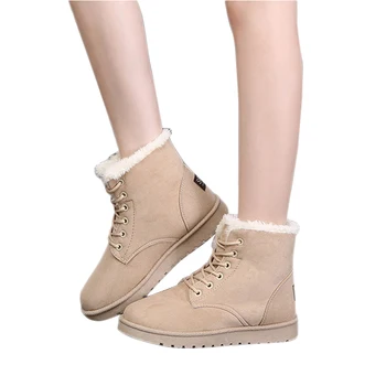 Botas Femininas Women Boots Nice New Winter Boots lace-up Flat Ankle Boots For Women Warm Snow Boots Fashion Women Shoes DT61
Botas Femininas Women Boots Nice New Winter Boots lace-up Flat Ankle Boots For Women Warm Snow Boots Fashion Women Shoes DT61