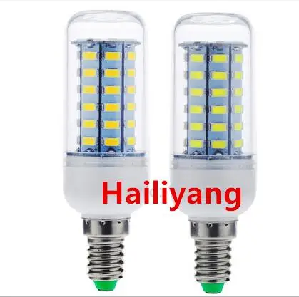 E27 LED Lamp 220V SMD 5730 E14 LED Light 24 36 48 56 69 72 LEDs Corn Bulb Chande Christmas Chandelier Candle Lighting 360 degree
E27 LED Lamp 220V SMD 5730 E14 LED Light 24 36 48 56 69 72 LEDs Corn Bulb Chande Christmas Chandelier Candle Lighting 360 degree